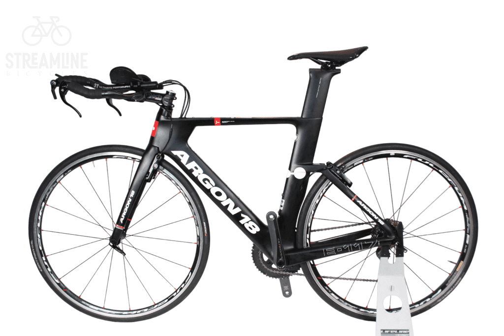 Argon 18 E117 - Carbon Aero Time Trial Triathlon Bike - Grade: Excelle