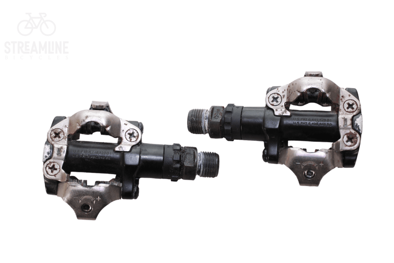 Shimano PD-M520 - SPD Dual Sided Pedals - Grade: Good Bike Pre-Owned 