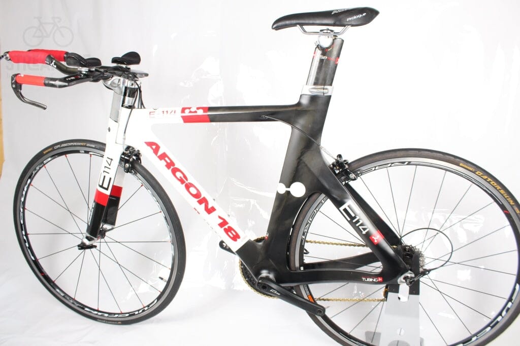 Argon 18 E114 - Carbon Time Trial Road Bike - Grade: Good