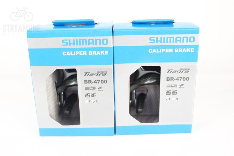 Shimano Tiagra BR-4700 Front & Rear Caliper Brake Set – Silver, Road Bike